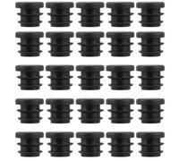 OATIPHO 50 Pezzi Tappi Terminali per Gambe Mobili in Plastica Rotondi Protezione Piedini per Sedie Inserti per Fori Riduzione Rumore per Casa Ufficio e Hotel