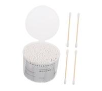 OATIPHO 500 Pezzi Di Bastoncini Di Cotone A Doppia Estremità Per La Pulizia Delle Orecchie, Il Trucco, La Pulizia Della Casa, Morbidi Cotton Fioc Con Bastoncini Di Legno Per Uso Domestico