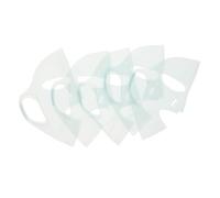 OATIPHO 5pezzi Maschera Viso in Silicone Riutilizzabile Coprimaschera ad Alta Elasticità Design Gancio per Orecchio Supporto per Maschera Idratante e Confortevole per Viso