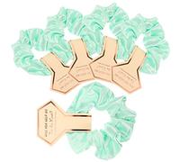 OATIPHO 5pezzi Scrunchies Stile Sposa Fiore per Donne e Giovani Signore Accessori per Chioma Eleganti
