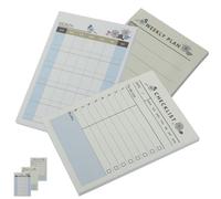 OATIPHO 6 Libri Blocco Note Pianificatore Settimanale Non Datato Lista Cose da fare e Memo Staccabili Planner Portatile per Studio Lavoro e Viaggi Organizzazione Giornaliera e Mensile