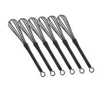 OATIPHO 6 Pezzi miscelatore per tinture per chiave piccolo miscelazione mini colore miscelatore per colorare i colorate per parrucchiere plastica Nero Riutilizzabile