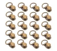 OATIPHO 60 Ganci per Lacci in Metallo per Scarponi da Trekking Fibbie Resistenti per Cinturini Scarpe da Montagna Clip Regolabili per la Riparazione Lacci Stivali Accessori per