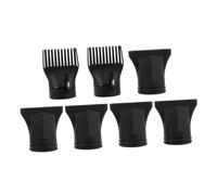 OATIPHO 7 Pezzi Di Accessori Per Asciugacapelli: Ugello Di Ricambio Professionale in Plastica Per Asciugacapelli, Concentratore Stretto, Diffusore Piatto, Copertura Per Asciugatura Per