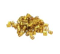 OATIPHO 700pezzi Anelli Per Dreadlock Regolabili in Sette Perline Per Dreadlock e Polsini Per Capelli Accessori Per Trecce e Extension Senza Danneggiare i Capelli