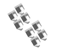 OATIPHO 8 Pcs Triangular Prism Optical Glass Teaching Prism for Accurate Analysis Multifunction Reflector for Laboratory