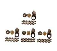 OATIPHO 80 Set Ganci per Lacci in per Scarpe Trekking Fibbie Singolo per Regolazione Rapida Accessori Sicuri per Escursionismo Arrampicata e Riparazione Scarpe Outdoor