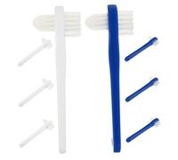 OATIPHO 8pezzi Spazzolino per Protesi Dentaria da Pulizia delle Protesi Dentarie Spazzolini per Dentaria Spazzola per Pulizia Spazzolino da Denti Doppia Faccia