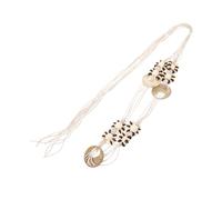 OATIPHO Belt Boho Per Woven Con e Accessorio Versatile Per Costumi e Abbigliamento Beige Per Look