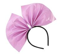 OATIPHO Big Bow Head Hoop bande farfalla accessori per da donna fascia per donne addio nubilato BOWKNOT BABBIA fascia per a fiocrona con fiocco tessuto Viola,porpora