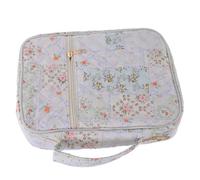 OATIPHO Borsa Porta-bibbia Trapuntata da Donna con Maniglia, Custodia Protettiva con Doppia Cerniera e Tasche Multiple, Organizer per Scritture Sacre e Accessori lo Studio, Adatta