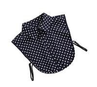 OATIPHO Camicetta Donna Colletto Finto Staccabile Colletto Punta Elegante Design Elastico su Entrambi i Lati per Abbinamenti di Moda Formali e Casual