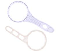 OATIPHO Chiave per Filtro Acqua 2 Pezzi in Plastica Set per Smontaggio Alloggiamento Filtro Membrana Accessorio Idraulico per Purificatore Domestico Compatibile