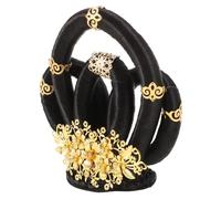 OATIPHO Chignon Finto Cinese Hanfu Copricapo Per Ragazze Antiche Accessori Per Chignon Fascia Per Parrucche Diademi Per Spettacoli Teatrali Matrimoni e Cosplay