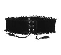 OATIPHO Cintura in Pizzo per Donna con Lacci Elastica per Abito Stile Corsetto per Feste ed Eventi Formali Adatta Varie Forme di Vita