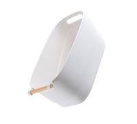 OATIPHO Ciotola Manicure in PP Resistente per Ammollo Unghie Strumento Professionale per Trattamento Mani Vaschetta Soak Nail Art per Salone e Casa Design Lineare ed Efficace Bianco