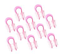 OATIPHO Clip Per Modellare Naso 10 Pezzi, Sollevatore Nasale in Silicone Flessibile, Pinza Per Naso Sottile, Design Ergonomico Per Uso Quotidiano Da Ragazza Per Bellezza e Lifting Naturale