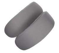 OATIPHO Copribracciolo per Sedia da Ufficio e Gaming 2 Pezzi Resistente Grigio Cuscino in Schiuma Ergonomico Corto 35X9 CM Protezione Elasticizzata per Supporto Gomiti e Uso Prolungato