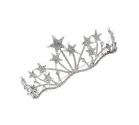 OATIPHO Corona Fascia per Capelli di Stella con Strass Accessorio Cerimonia per Sposa e Fascia Regale Resistente e Lucente per Compleanni e Celebrazioni