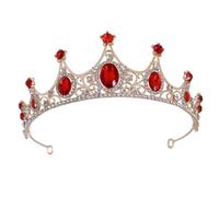 OATIPHO Coroncina per Sposa e Ragazze con Tiara per Cerimonie e Feste Accessorio per Stile Vintage per Compleanni e Matrimoni
