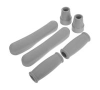 OATIPHO Cuscinetti di Ricambio in Gomma per Stampelle Punte Antiscivolo per Bastoni da Passeggio Cuscini Ergonomici per Mani e Piedi Sostituzione Durevole e Traspirante per Supporto di Mar