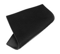 OATIPHO Cuscinetto Anti-slip a Push-slide Elettrico Parrucchiere Clipper Tappetino Per Postazione Di Lavoro Da Barbiere Stazione Del Barbiere Cuscino Da Barbiere Nero Colla Morbida in Pvc