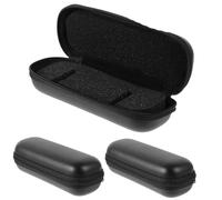 OATIPHO Custodia Porta Orologio Eva Nera Zip, Set 3 Pezzi | Interno in Eva, e Leggera, per Borsa Computer e Uso a Mano, Antiurto