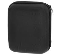 OATIPHO Custodia Portatile in EVA Nera Zip Organizer Compatto per Cavi Dati e Batteria Esterna Borsa Portaoggetti per Prodotti Digitali Resistente e Multifunzione per Uso Esterno e