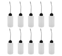 OATIPHO Distributore di per Macchina da Cucire 120Ml con Ago in Ferro Flacone Ricaricabile in Plastica e Beccuccio di Precisione Set da 10 per Cucito Professionale e Riutilizzabile