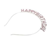 OATIPHO Fascia Di Compleanno Copricapo Di Compleanno Per Ragazze Tiara Di Compleanno Fasce Di Strass Compleanno Della Ragazza Corone Di Compleanno Diamante Di Compleanno Rosa Lega
