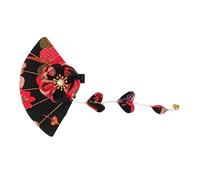 OATIPHO Fermaglio Per Capelli Ciliegio Accessorio Per Capelli Nappa Forcina Per Ragazze e Donna Per Impiego Quotidiano e Feste