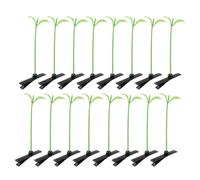 OATIPHO Forcine per Chioma Verdi a Forma di Germoglio 40 Pezzi Fermagli Decorativi in Plastica Rinforzata per Bambine Adatti a Tutte le Età