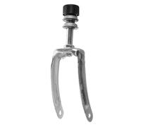 OATIPHO Fork Anteriore per Sedia Rotelle in Acciaio Supporto per Ruota Piccola Anteriore Accessorio per Sedia Rotelle e Accessori per Deambulatore Motrice