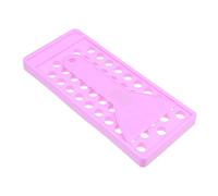 OATIPHO Kit Te per Balsamo Labbra con 50 Fori Set 2 Vassoi per Riempire Rossetto Spatola Flessibile Contenitori Sicuri per Balsamo Labbra Utensili per Creazione Rossetto