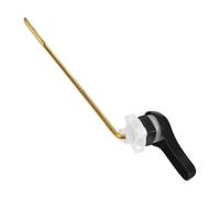 OATIPHO Leva per Scarico Wc Durevole in Lega di Zinco e Asta in Rame Maniglia di Ricambio Montaggio Frontale Accessorio per Riparazioni e Guarnizione Serbatoio Bagno