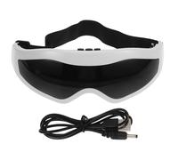 OATIPHO Massaggiatore per Occhi Ricaricabile USB Portatile Maschera per Occhi Massaggio Punti di Agopuntura Anti-Affaticamento Ergonomico Adatto a Tutti i Volti