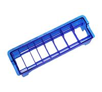 OATIPHO Organizzatore per Strumenti da Parrucchiere 8 Scomparti in Plastico Blu, Supporto per Clipper e Pettine Limite, per Saloni e Barbieri Grande Capacità Stili multipli