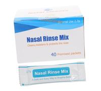 OATIPHO Pacchetti di Sale per Lavaggi Nasali 40 Bustine Soluzione Salina Istantanea per Pulizia e Protezione Naso Adulti e Ragazzo Ragazza