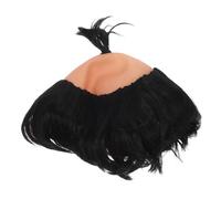OATIPHO Parrucca calva per cosplay divertente parrucca per cavaliere uomo parrucca per giochi di ruolo Carnevale e teatro capelli sintetici