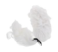OATIPHO Parrucca Da Avvocato Parrucche Maschili Costume Del Padre Fondatore Accessorio Costume Da Giudice Fibra Chimica Bianca