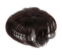 OATIPHO Parrucche Per Donne Sottili Finte Scure Invisibili Con Extension Con Colpi Di Sole Per Ragazze Con Umani Parrucche Toupet Per Da Donna Stile Caschetto