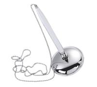 OATIPHO Penna da Scrivania con Catena Argento per Firme Guestbook Supporto Portapenne Ergonomico per Banche Uffici e Reception Hotel