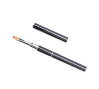 OATIPHO Penna Per Unghie Doppio Scopo Spingi Cuticole Per Manicure Strumento Per Rimozione o Per Pulizia Cuticole Morte Pennello Per Nail Art Setole