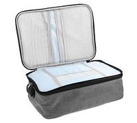 OATIPHO Per Documenti Serratura Organizer Multi-layer e Ignifugo Portadocumenti Per Certificati e Passaporti Design Per e Casa