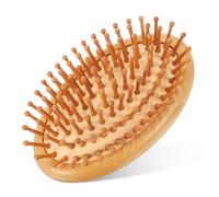 OATIPHO Pettine In Bambù Per Il Cuoio Capelluto Spazzola Massaggiante Per Il Cuoio Capelluto Spazzola Districante Per Spazzola Per Ricci Pettine Per