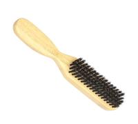 OATIPHO pettine per criniera kit per la cura della barba spazzola a pettine per barba Pennello per la barba per gli uomini spazzola esfoliante per barba spazzola per barba Di legno Cachi