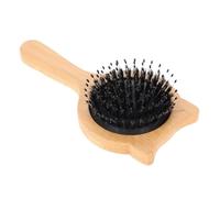 OATIPHO Pettine Per in Bambù Spazzola Setole Per Styling Pettine Districante Manuale e Portatile Per Domestico e Viaggio Adatto Tutti i Tipi Bagnati e Asciutti