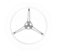 OATIPHO Piatto Girevole in Vetro Resistente per Microonde Anello di Supporto Silenzioso Ricambio Compatibile per Forno a Microonde Vassoio Rotante Igienico e Facile da Pulire