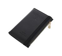 OATIPHO Portafoglio Per Passaporto e Carte Id Copertura Pu Protezione Rfid Per Documenti Custodia Compatta e Sicura