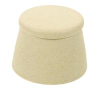 OATIPHO Recipiente Per Pennelli Per Unghie in Ceramica Dappen Dish Con Coperchio Per Nail Art Ciotola Per Mescolare Liquidi Acrilici Accessori Per Manicure Domestica